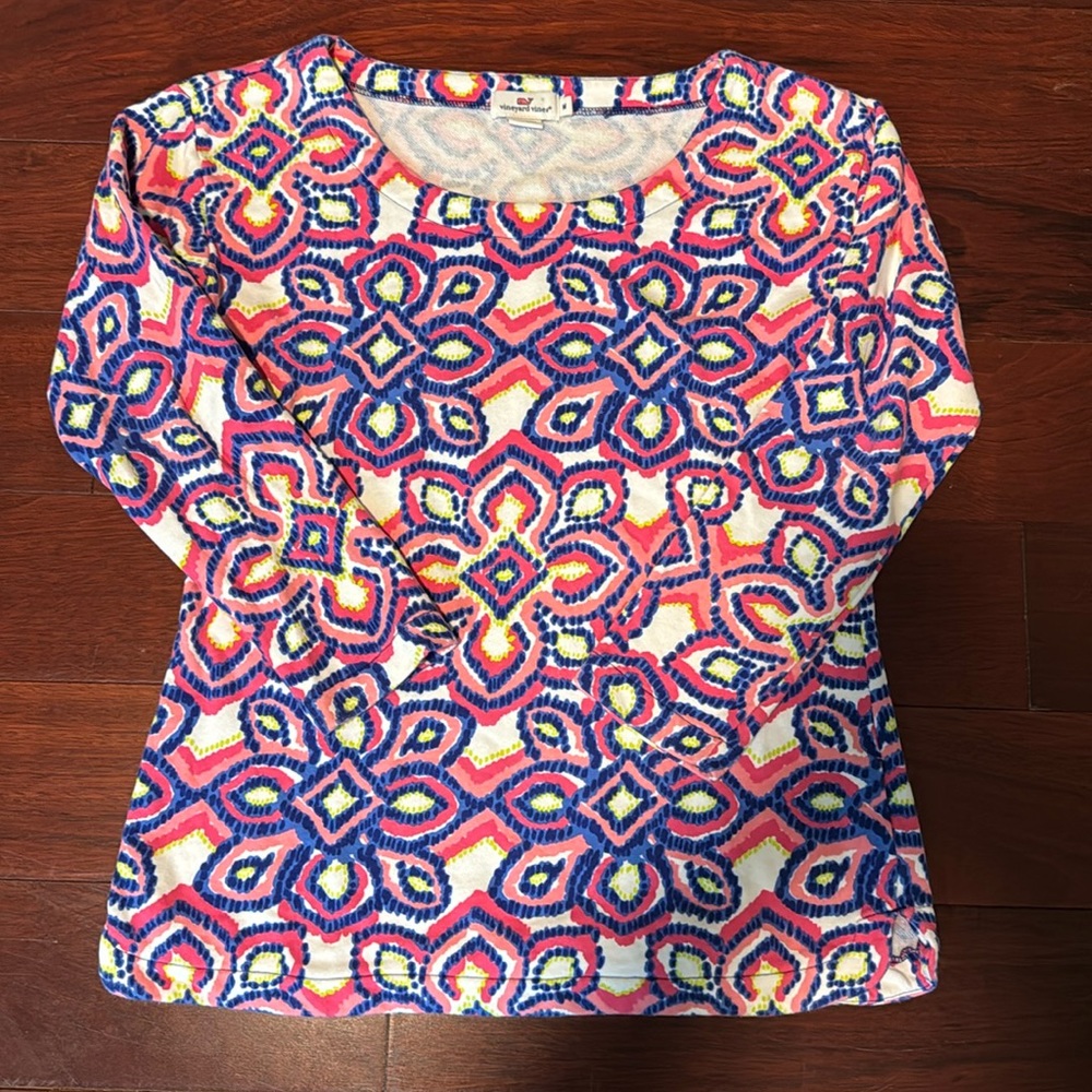 Vineyard Vines IKAT Medallion Sweatshirt